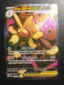 Pokemon TCG, Mega Lopunny ex 115/094 Phantasmal Flames NM - Image 1