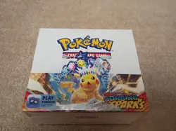 Minty Factory Sealed Pokemon Surging Sparks Booster Box With Acrylic Case - Image 2