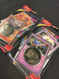 Pokemon Chaos Rising Booster Pack Zacian & Mimikyu Molters & Reshiram - Image 5