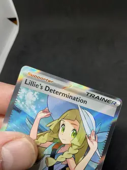 Lillie's Determination 169/132 Me01: Mega Evolution Holo Pokemon - Image 3