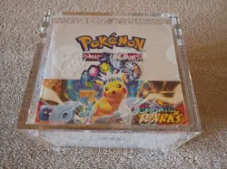 Minty Factory Sealed Pokemon Surging Sparks Booster Box With Acrylic Case - Image 1
