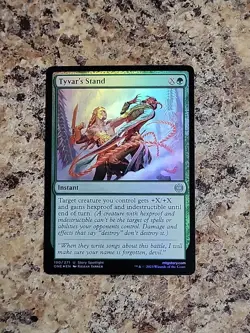 1 x MTG Tyvars Stand Phyrexia: All Will Be One 190/271 FOIL Uncommon NM Tyvar’s - Image 1