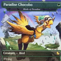 Paradise Chocobo FOIL PROMO Birds of Paradise BOP 0483 Final Fantasy EN 2025 NM - Image 2
