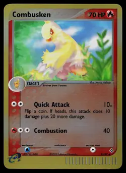 Pokemon Card - Combusken Dragon 25/97 Reverse Holo Uncommon - Image 1