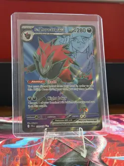 N's Zoroark ex Double Rare Full Art Holo 175/159 Journey Together - Image 1