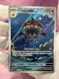 Pokemon TCG Claydol 092/086 Chaos Rising Holo Illustration Rare NM - Image 3