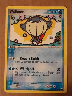 Pokemon Wailmer 69/92 Ex Legend Maker NM-Mt See Pictures - Image 1