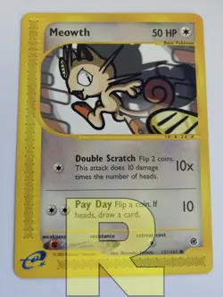 Meowth ® Expedition 121/165 ® Comune ® Pokemon ® Inglese ® EX - Image 3