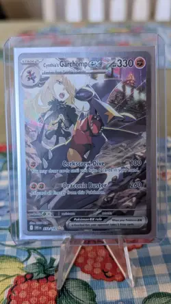 Pokemon TCG Cynthia's Garchomp Ex Special Illustration Rare 232/182 - Image 3