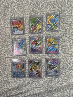 Pokemon First Partner Illustration Collection Series 1 Kanto Gen 1 lot of 9 set - Image 1