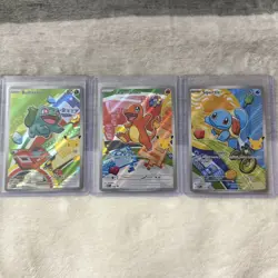 Pokemon First Partner Illustration Collection Series 1 Kanto Gen 1 lot of 9 set - Image 3