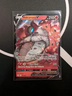 Volcarona V 21 Evolving Skies Holo Ultra Rare Full Art - Pokemon TCG - Image 1
