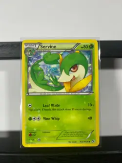 Servine RC2/RC25 Holo Legendary Treasures: Radiant Collection NM Pokemon TCG - Image 1