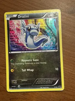 Pokemon Dratini 2/20 Dragon Vault Basic 40 HP Holo Rare English - Image 1