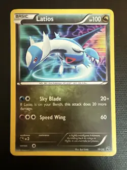 Pokemon TCG Latios 10/20 Dragon Vault Basic 100HP Holo Rare Holo - Image 1