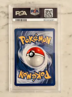 Entei #34 | Reverse Holo Foil | 2001 Pokemon Movie 3 Promo | PSA 8 NM - MINT - Image 2