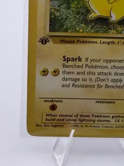 Pokemon Pikachu 50 HP 1st Edition Jungle Card 60/64 Wizards 1999 English - Image 2