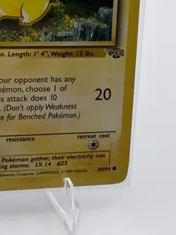 Pokemon Pikachu 50 HP 1st Edition Jungle Card 60/64 Wizards 1999 English - Image 3
