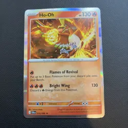 Ho-Oh 010/086 - Chaos Rising Holo Rare Card Pokemon card TCG NM - Image 1