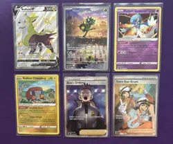 Pokemon TCG Lot of 6 Illustration Rare, Full Art, Promo, Shiny, Radiant Cards NM - Image 1