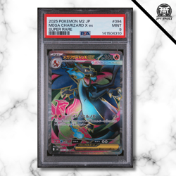 Pokemon Card Japanese - Mega Charizard X Ex #094 - m2 Inferno X - PSA 9 - Image 1