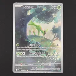 Pokemon TCG Card Virizion 095/086 White Flare Illustration Rare *English* - LP - Image 1