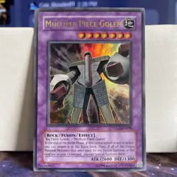 UNLIMITED MULTIPLE PIECE GOLEM 1996 TDGS-EN038 YUGIOH CARD (LP/MP) - Image 1