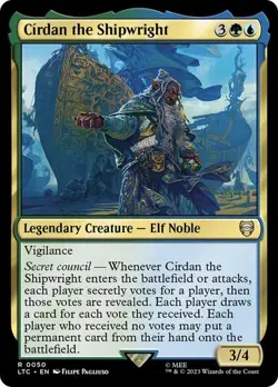 MTG - Cirdan the Shipwright - Lord of the Rings Commander - Magic the Gathering - Image 1