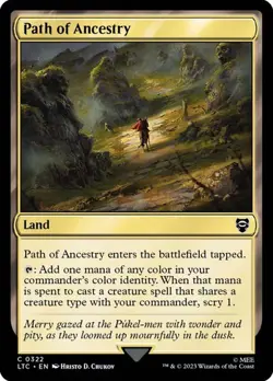 MTG - Path of Ancestry - Lord of the Rings Commander - Magic the Gathering - Image 1