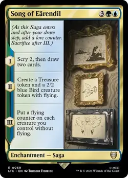 MTG - Song of Earendil - Lord of the Rings Commander - Magic the Gathering - Image 1