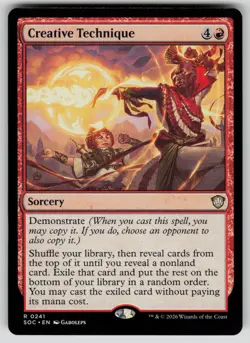 Creative Technique Rare Commander: Secrets of Strixhaven 241 MTG Near Mint 2026 - Image 1