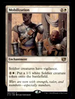 Mobilization LP Light Play Commander 2014 MTG [12014] - Image 1
