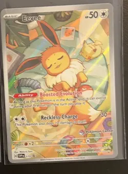 Eevee - 173 (Pokemon Center Exclusive) 173 Sv: Scarlet & Violet Promo Cards Holo - Image 1