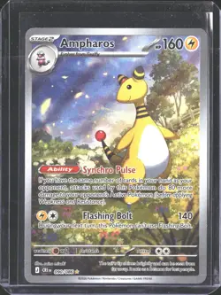 Ampharos 090/086 Shiny Rare ME04: Chaos Rising Pokemon NM/M - Image 1