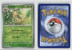 Leafeon #011/167 Sv06 Twilight Masquerade Uncommon Reverse Holo Pokemon TCG NM - Image 3