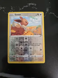 Pokemon - Eevee #125/203 - SWSH07: Evolving Skies Reverse Holo - Image 1