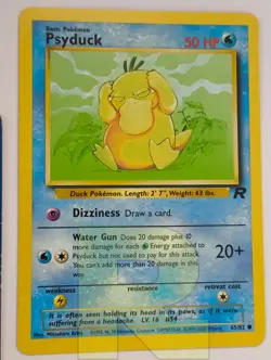 Psyduck ® Rocket 65/82 ® Comune ® Pokemon ® Inglese ® EX - Image 3