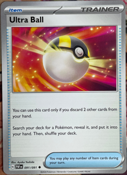 Ultra Ball - 091/091 - Paldean Fates Pokemon 2024 - Image 1
