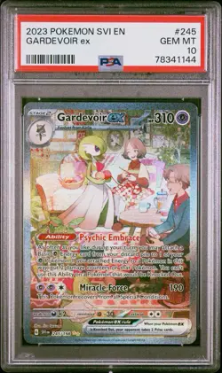 2023 Pokemon Scarlet & Violet Gardevoir EX #245 Special Illustration Rare PSA 10 - Image 1