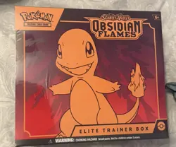 Pokemon: Scarlet & Violet Obsidian Flames ETB New Factory Seal - Image 1