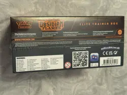 Pokemon: Scarlet & Violet Obsidian Flames ETB New Factory Seal - Image 4