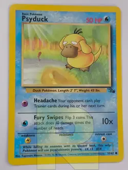 Psyduck ® Fossil 53/62 ® Comune ® Pokemon ® Inglese ® EX - Image 1