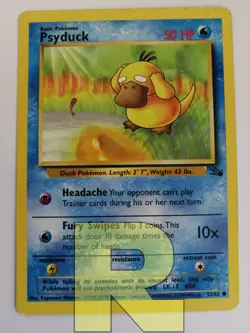 Psyduck ® Fossil 53/62 ® Comune ® Pokemon ® Inglese ® EX - Image 3