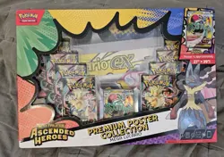 Pokemon TCG Mega Evolution Ascended Heroes Premium Poster Collection Box Lucario - Image 2