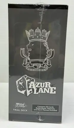 2023 English Weiss Schwarz Azur Lane Royal Navy 6 Trial Deck Boxed Card Set (4) - Image 2