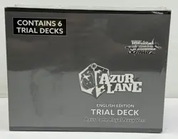 2023 English Weiss Schwarz Azur Lane Royal Navy 6 Trial Deck Boxed Card Set (4) - Image 3