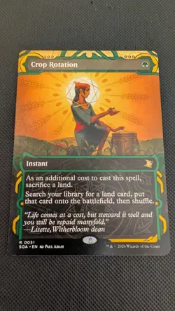Crop Rotation Secrets of Strixhaven: Mystical Archive Regular Magic Card - Image 1