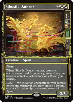 Ghostly Dancers (Showcase) [Duskmourn: House of Horror] - Image 1
