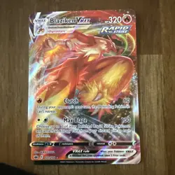Blaziken VMAX #21 Pokemon Chilling Reign NM - Image 2