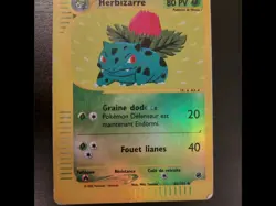 Carte Pokemon Herbizarre 82/165 Reverse Holo Wizard 2002 Expedition FR - Image 1